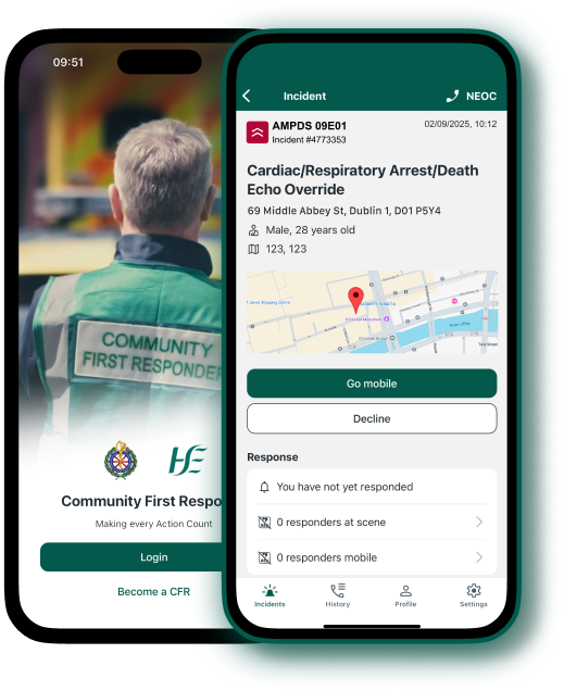 Community First Response App Screenshot